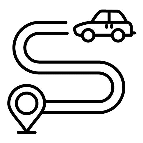 Driving Route Icon