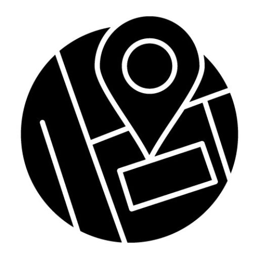 Location Marker Glyph Icon