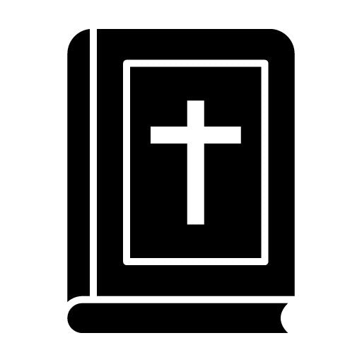 Bible Glyph Icon