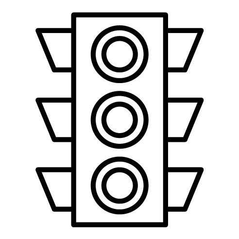 Traffic Light Icon | Map and Navigation