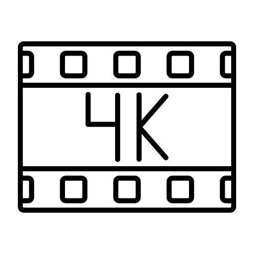 4k Film Icon