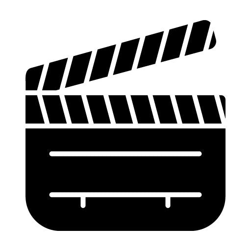 Film Studio Glyph Icon | Video Production