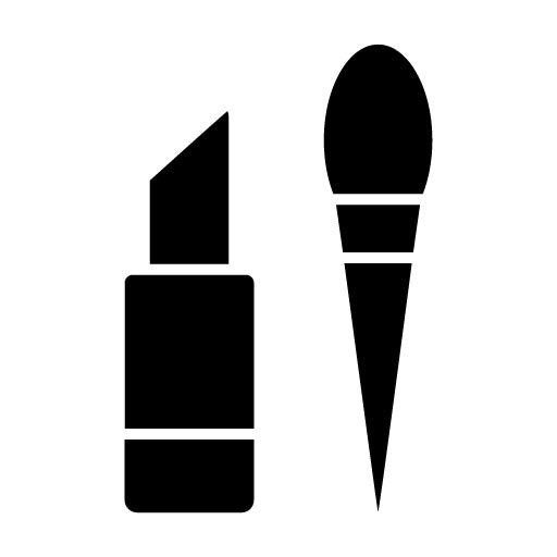 Make Up Glyph Icon | Video Production