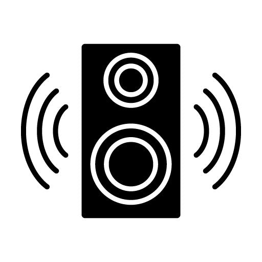 Speaker Glyph Icon | Video Production