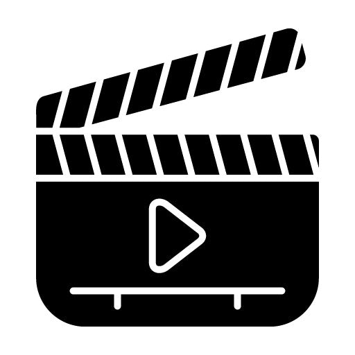 Studio Glyph Icon | Video Production