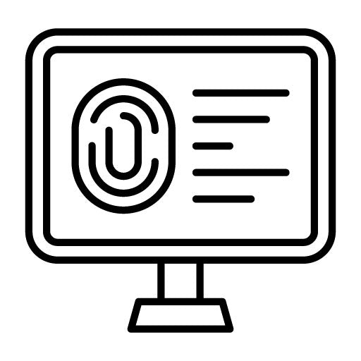 Fingerprint Database Icon