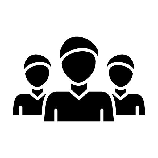 Staff Glyph Icon