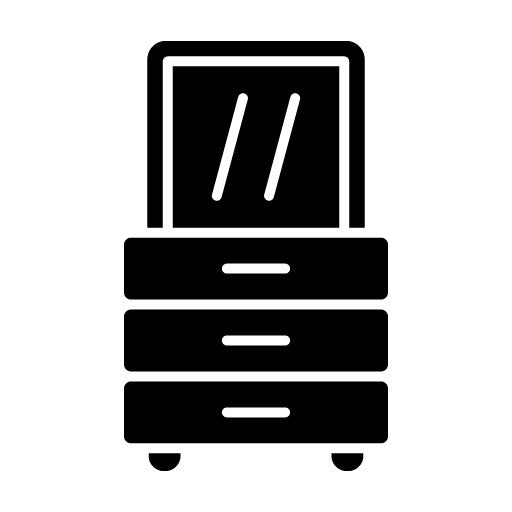 Dresser Glyph Icon