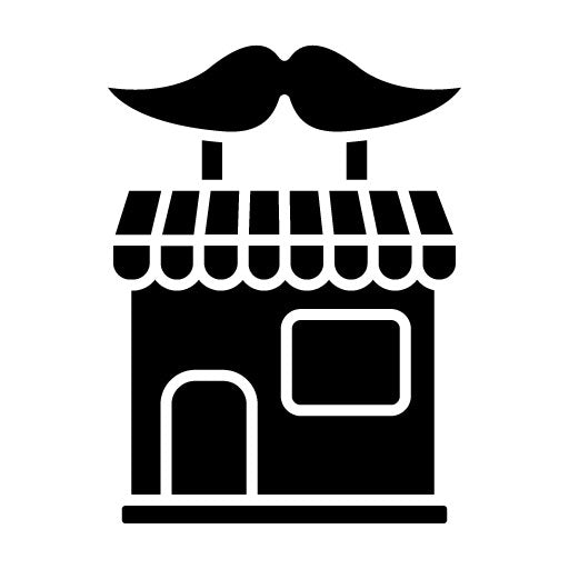 Beauty Salon Glyph Icon | Shops and Stores