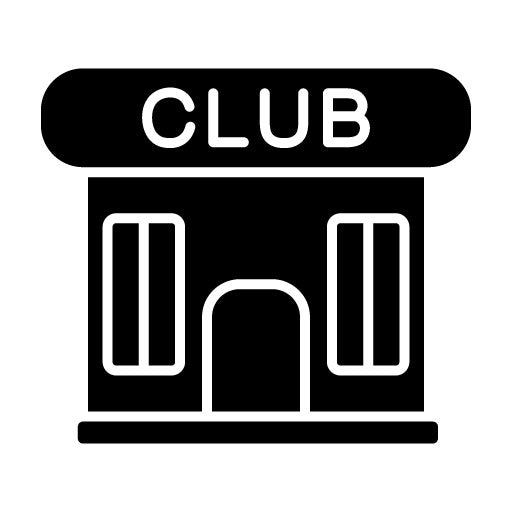 Club Glyph Icon | Shops and Stores