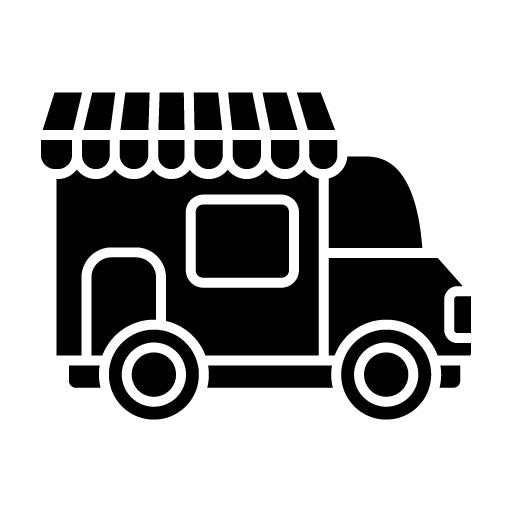 Delivery Shop Glyph Icon