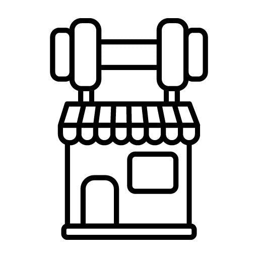 Gym Icon | Shops and Stores