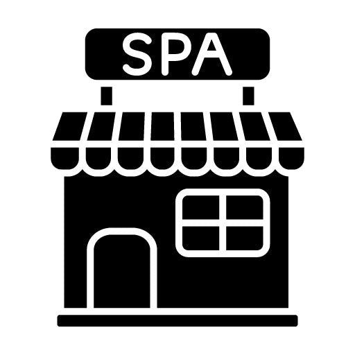 Spa Center Glyph Icon