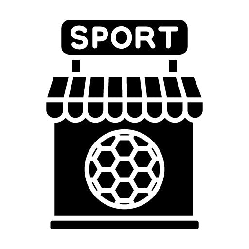 Sports Shop Glyph Icon