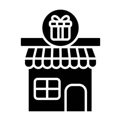 Gift Shop Glyph Icon | Shops and Stores