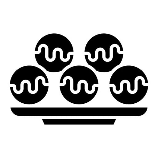 Luqmat Glyph Icon