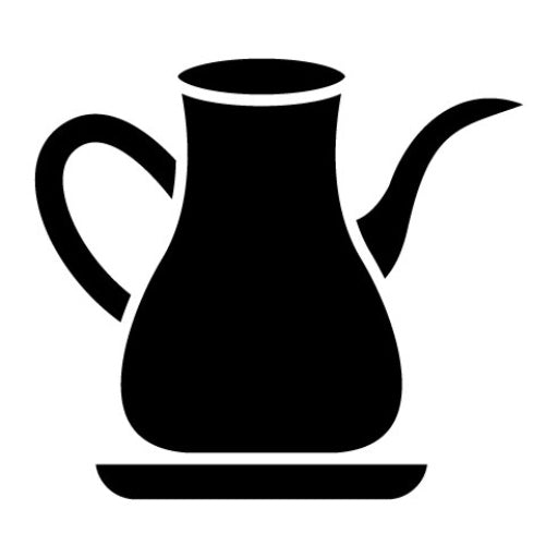 Arabic Teapot Glyph Icon