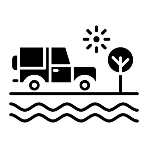 Offroad Glyph Icon