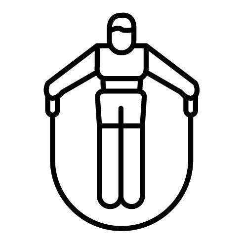 Person skipping rope Icon