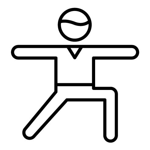 Warrior Pose Right Icon