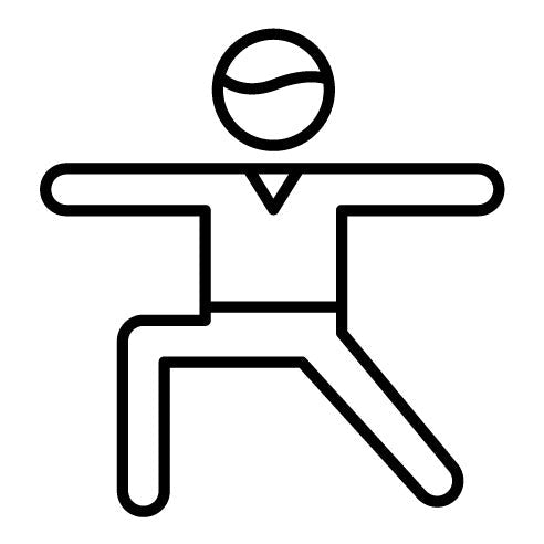 Warrior Pose Left Icon