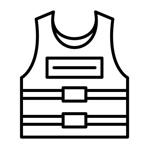Bullet Proof Vest Icon
