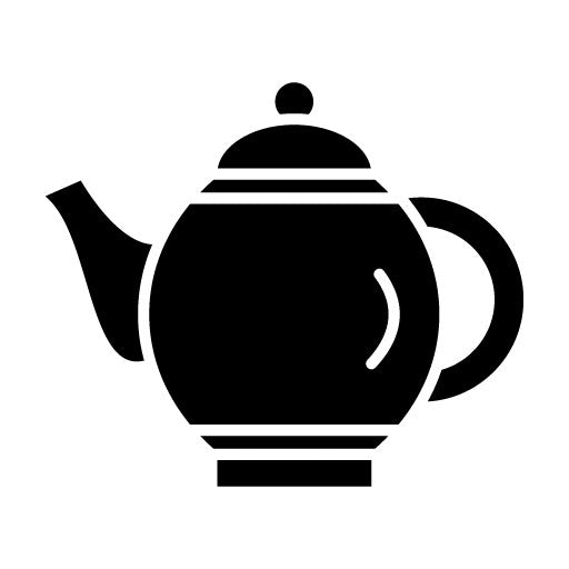 Tea Pot Glyph Icon