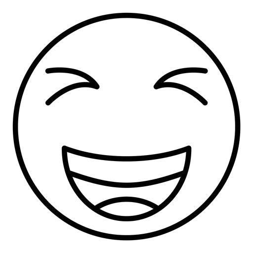 Grinning Squinting Face Icon