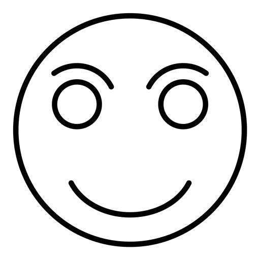 Slightly Smiling Face Icon