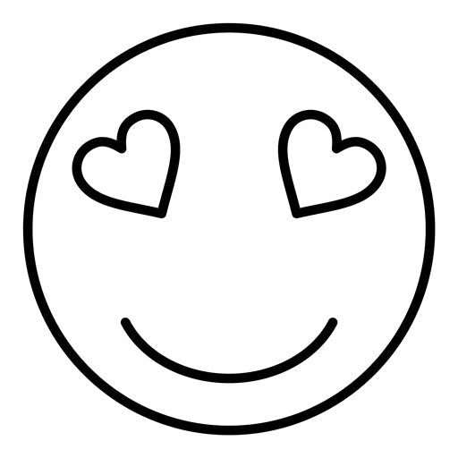 Smiling Face with Hearts Icon