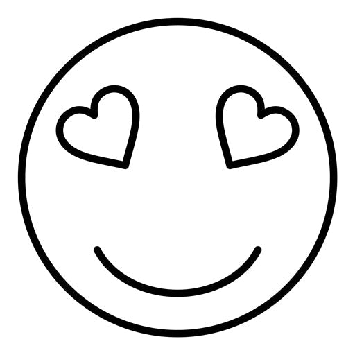 Smiling Face with Hearts Icon
