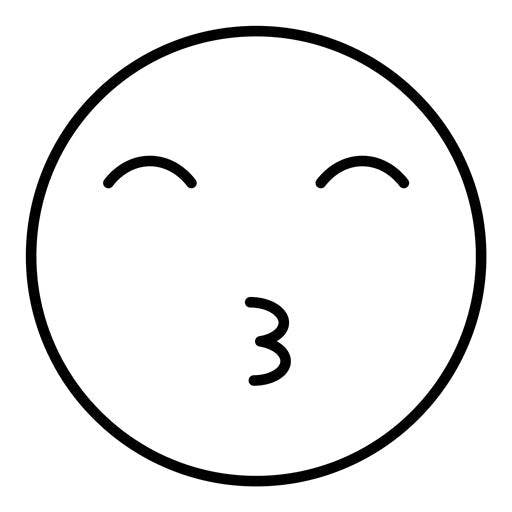 Kissing Face Icon