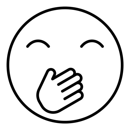 Face with Hand Over Mouth Icon