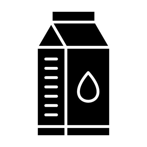 Milk Carton Glyph Icon