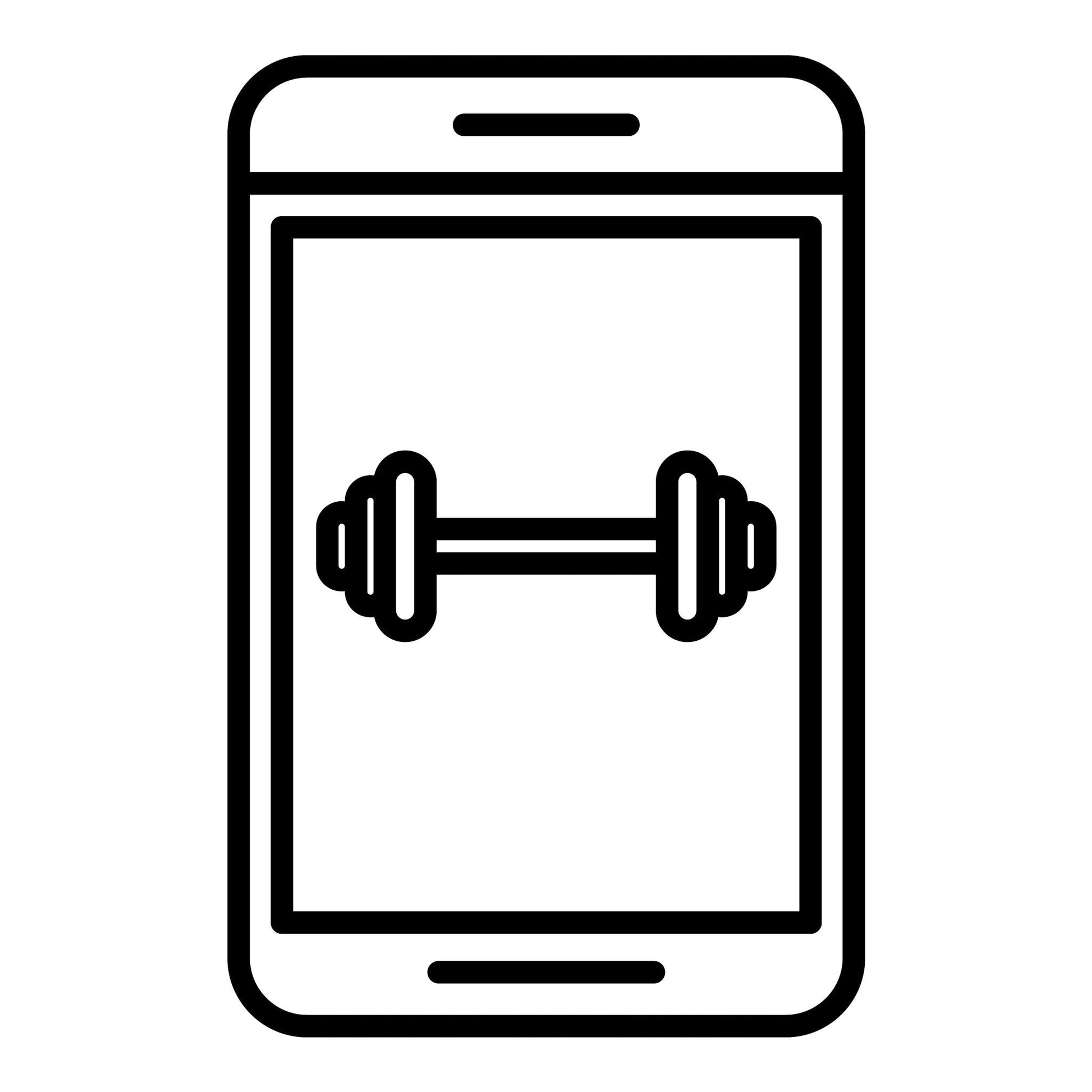 Barbell Icon | Workout App