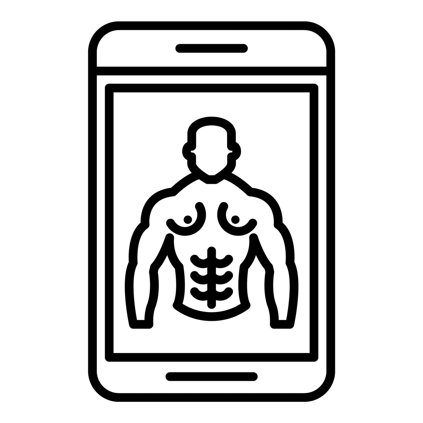 Full Body Muscle Icon