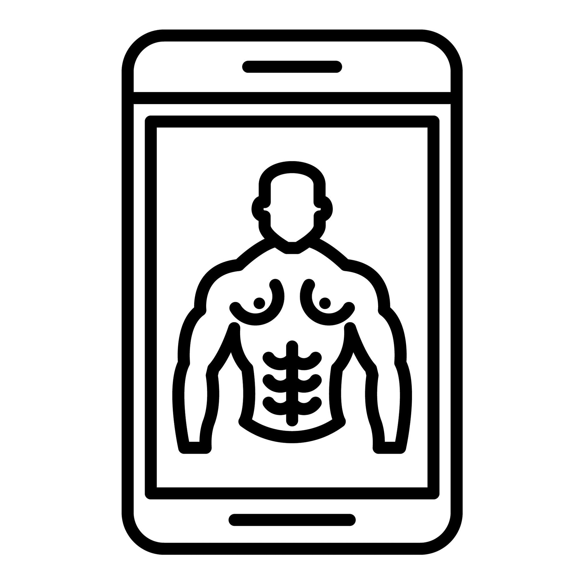 Full Body Muscle Icon