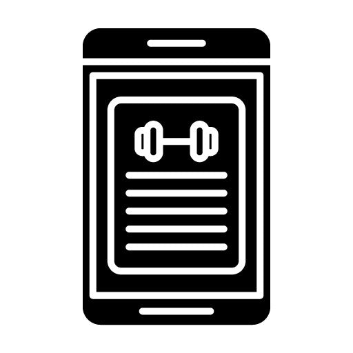 Workout Progress Glyph Icon