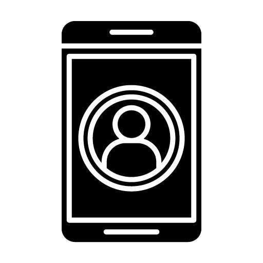 User Profile Glyph Icon | Workout App