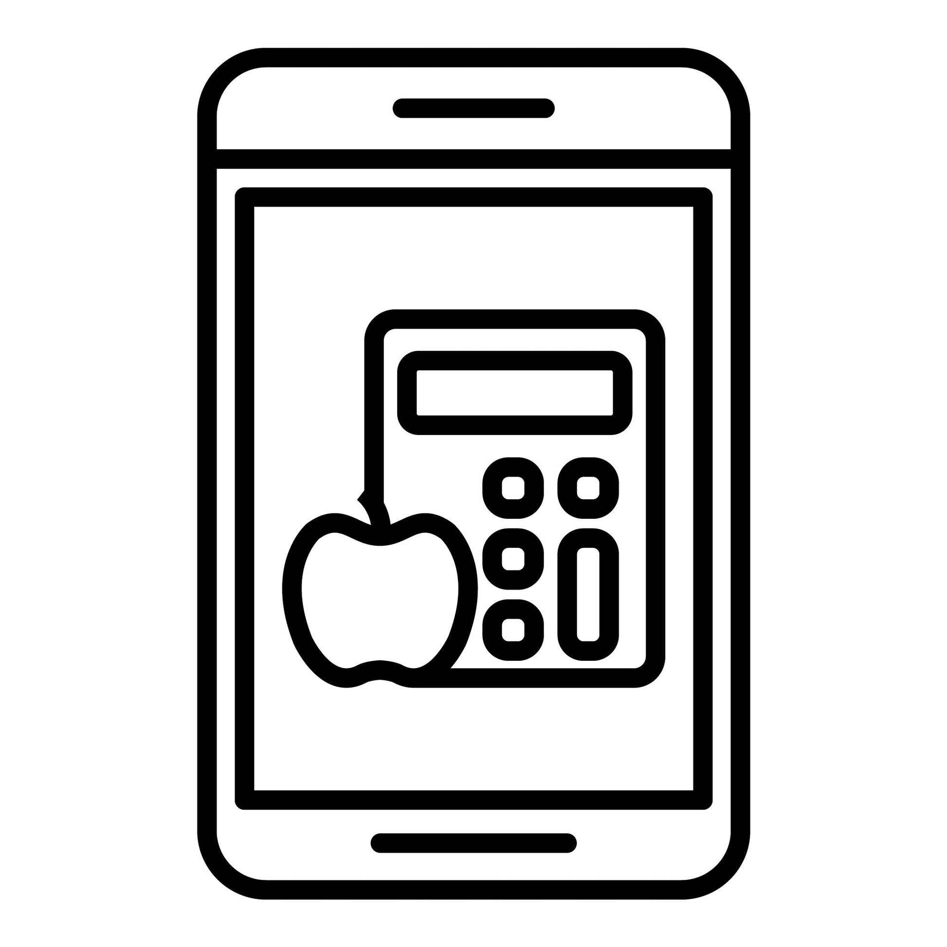 Calorie Calculator Icon | Workout App