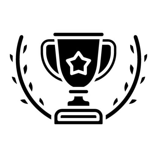 Winner Glyph Icon | Auto Racing