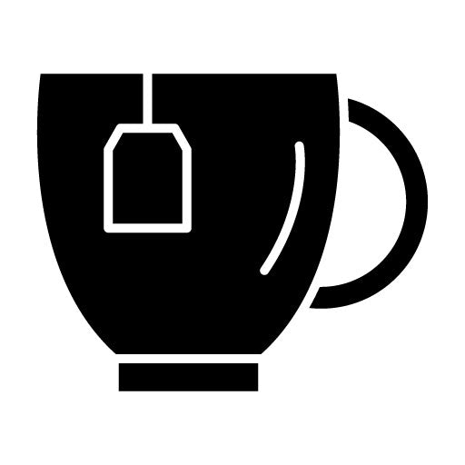 Tea Cup Glyph Icon