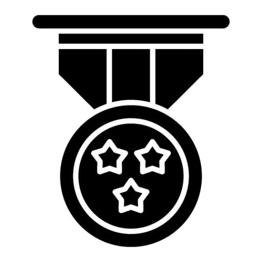 Bronze Medal Glyph Icon | Olympics