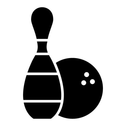 Bowling Glyph Icon | Olympics