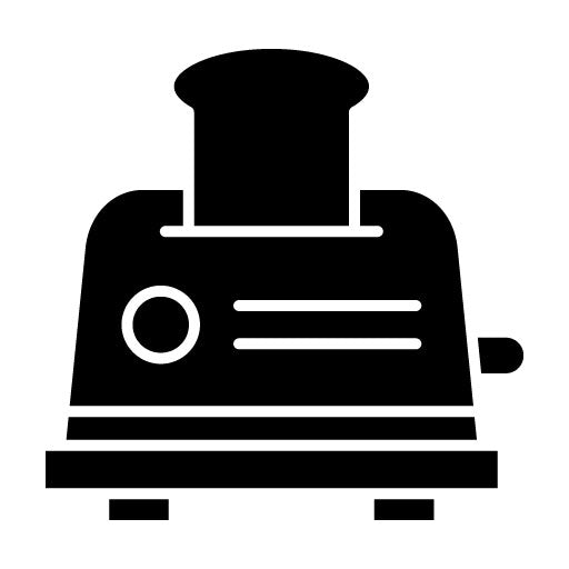 Toaster Glyph Icon