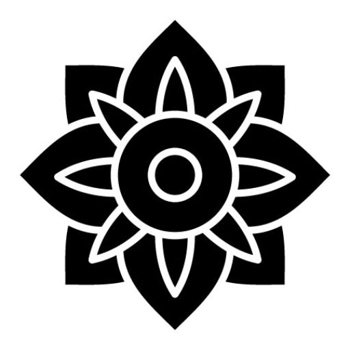 Amaryllis Glyph Icon