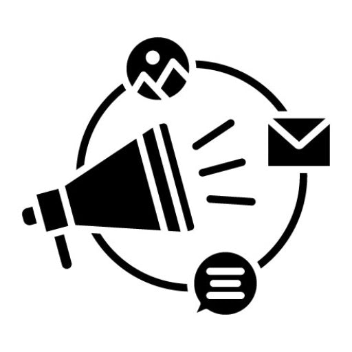 Advertising Campaign Glyph Icon | Marketing
