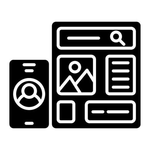 Website Ux Glyph Icon
