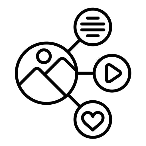 Sharing Content Icon