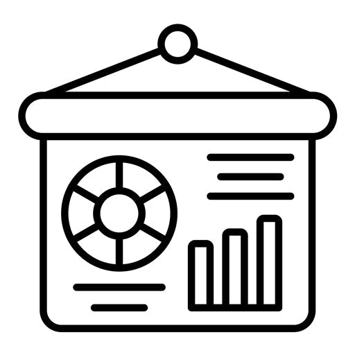 Statistics Presentation Icon